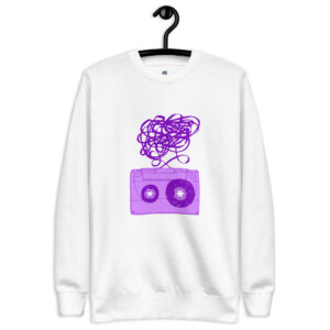 Purple Crazy Tapes Unisex Killa Sweatshirt