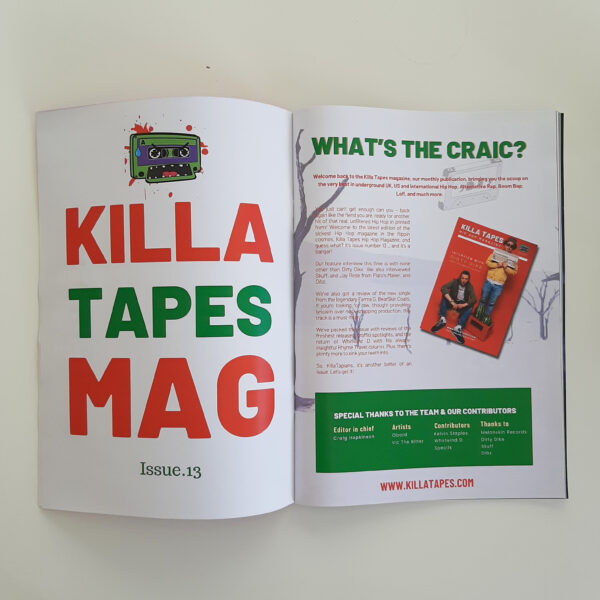 Killa Tapes Magazine December 2024 Issue 13 - Image 2